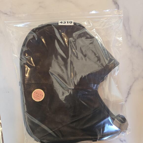 Vintage Yves Saint Laurent Mombasa Shoulder Bag Black Leather Hobo Horn Italy - Picture 15 of 15